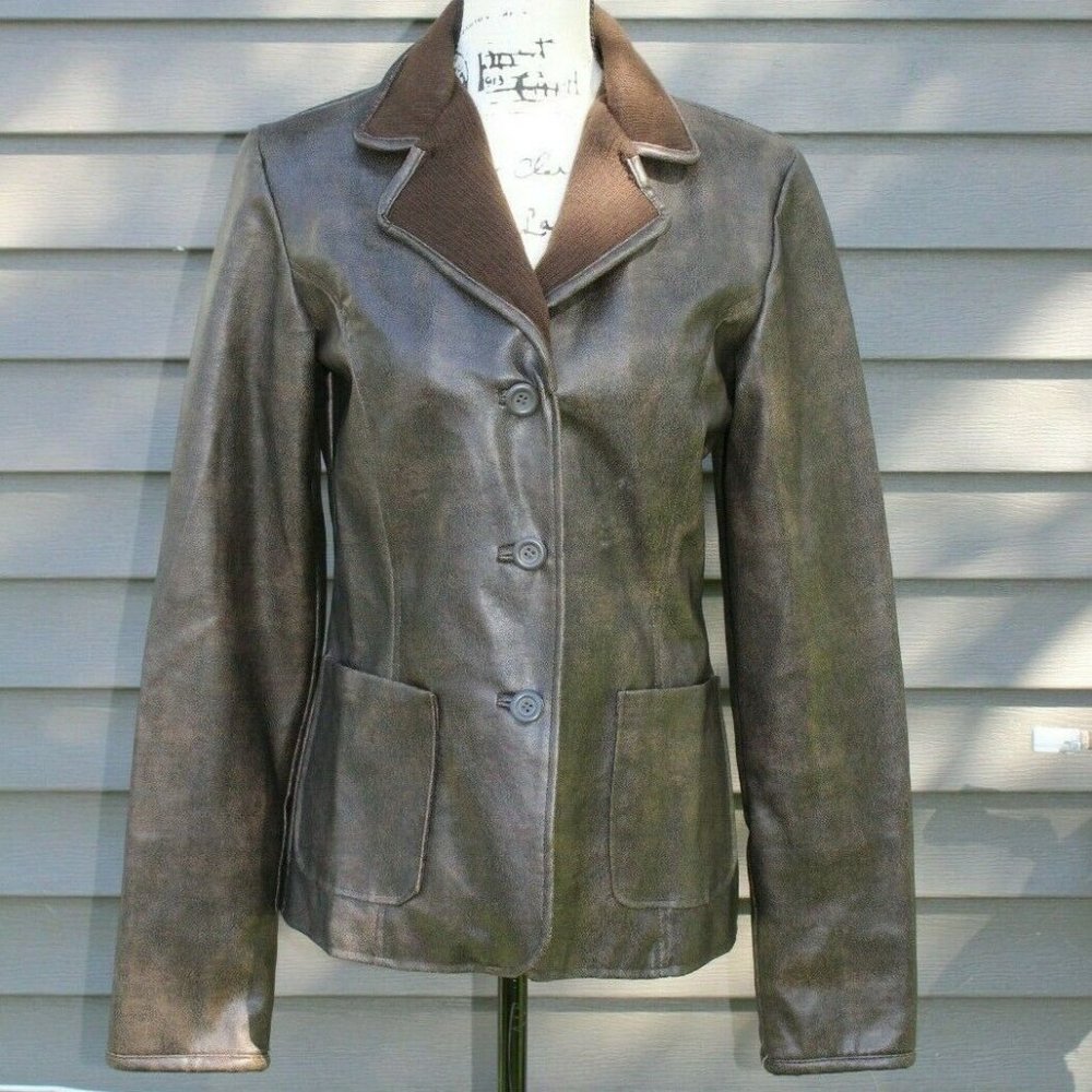Marcelle Renee Outerwear Women's Size Small Brown Jacket